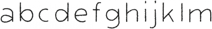 Fright Night Rough Lines otf (400) Font LOWERCASE