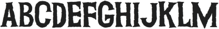 Fright Watch Regular otf (400) Font UPPERCASE