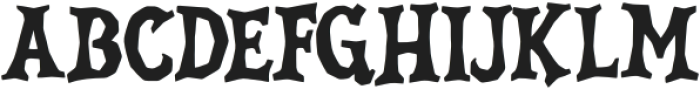 FrightMaiden-Regular otf (400) Font LOWERCASE