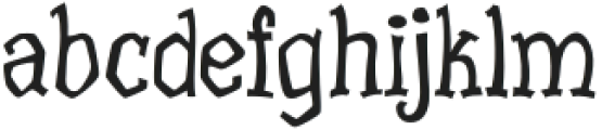 Friletta-Regular otf (400) Font LOWERCASE