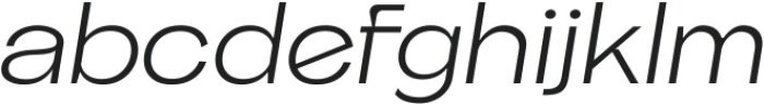 Frink Rio LightItalic ttf (300) Font LOWERCASE