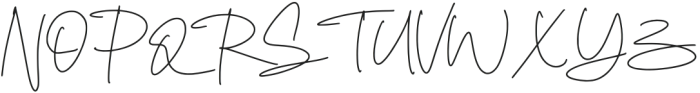 Fripeta Signature Regular otf (400) Font UPPERCASE