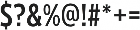 Froadmile Condensed otf (400) Font OTHER CHARS