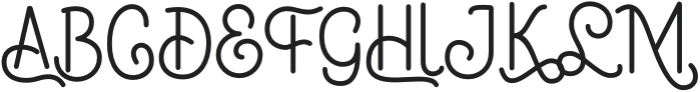 FrogLand-Round otf (400) Font UPPERCASE