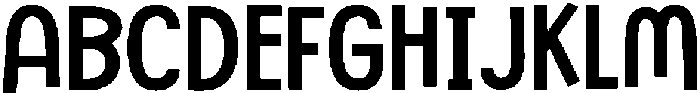 Froggy Camp Regular otf (400) Font UPPERCASE