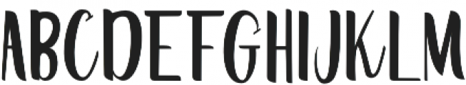 Frogres Fonts Regular otf (400) Font UPPERCASE