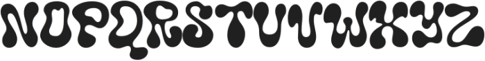 Frogs Dream Bubble otf (400) Font LOWERCASE