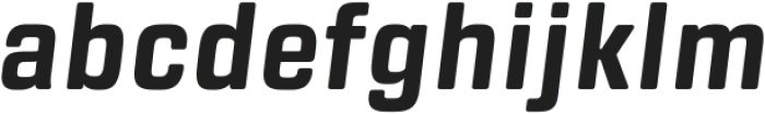From the Internet Bold Italic otf (700) Font LOWERCASE