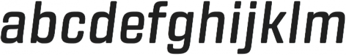 From the Internet Italic otf (400) Font LOWERCASE
