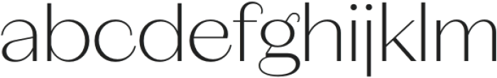 Fromage Alt ExtraLight otf (200) Font LOWERCASE