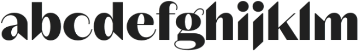 Fromage ExtraBold otf (700) Font LOWERCASE