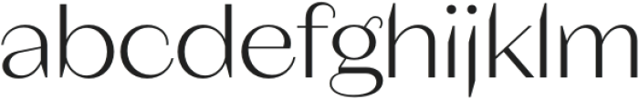 Fromage Light otf (300) Font LOWERCASE