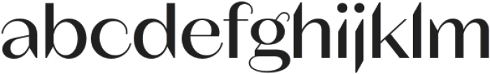 Fromage Medium otf (500) Font LOWERCASE