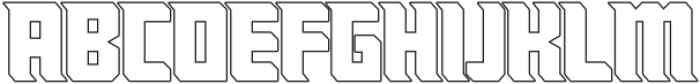 Fromeis Outline otf (400) Font UPPERCASE