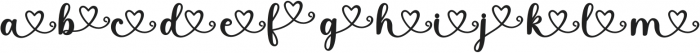 Front Heart Style Front Heart Style otf (400) Font UPPERCASE
