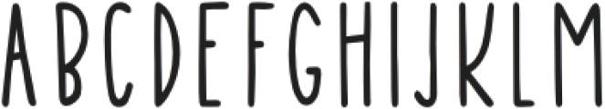 Front Porch otf (400) Font UPPERCASE