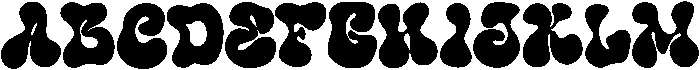Frontier otf (400) Font UPPERCASE