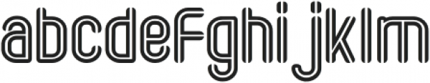 Frontline-Regular otf (400) Font LOWERCASE