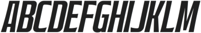 Frosh-Italic otf (400) Font UPPERCASE