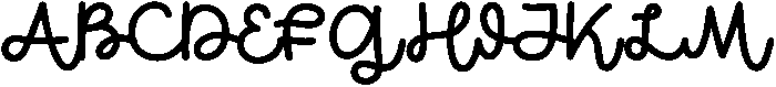 Frost Line Regular otf (400) Font UPPERCASE