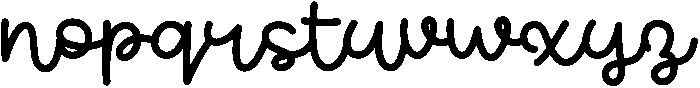 Frost Line Regular otf (400) Font LOWERCASE