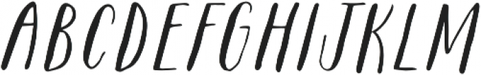 Frosted otf (400) Font UPPERCASE