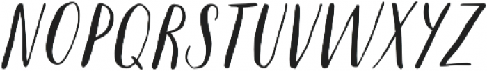 Frosted otf (400) Font UPPERCASE