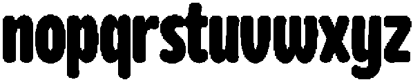 Frosting Sans Black otf (900) Font LOWERCASE