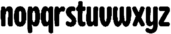 Frosting Sans Bold otf (700) Font LOWERCASE