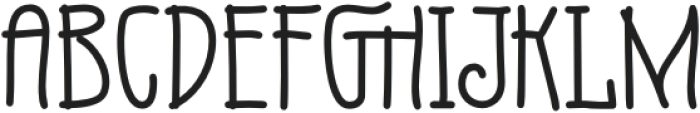 Fruge Light otf (300) Font UPPERCASE