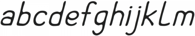 Fruity Light-Italic otf (300) Font LOWERCASE
