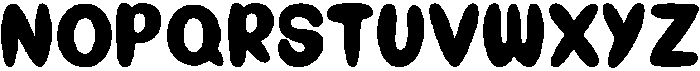 Fruity otf (400) Font UPPERCASE