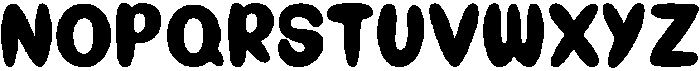 Fruity otf (400) Font LOWERCASE