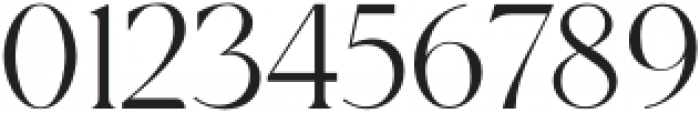 Frunchy Serif Light otf (300) Font OTHER CHARS