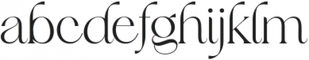 Frunchy Serif Light otf (300) Font LOWERCASE