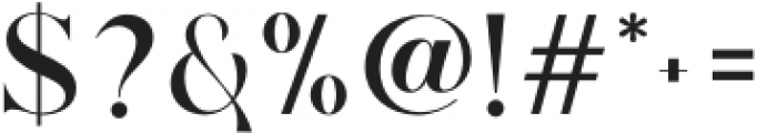 Frunchy Serif Medium otf (500) Font OTHER CHARS