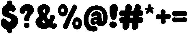 Frunkies Regular otf (400) Font OTHER CHARS