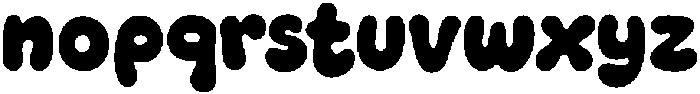 Frunkies Regular otf (400) Font LOWERCASE