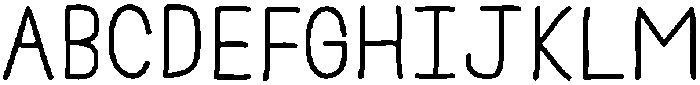 friday otf (400) Font UPPERCASE