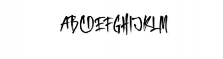 Fresh Air.otf Font UPPERCASE