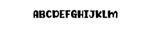 Fresh Banana.ttf Font UPPERCASE