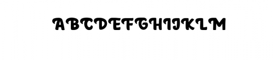 Fresh melon.ttf Font UPPERCASE