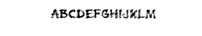 From the dark side - Regular.ttf Font LOWERCASE