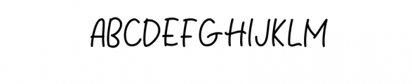 Fruitel.ttf Font UPPERCASE