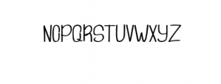 freebird.otf Font UPPERCASE