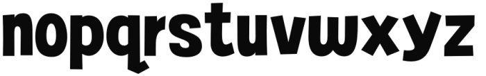 Frankenbury Regular Font LOWERCASE