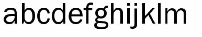 Franklin Gothic Book Font LOWERCASE