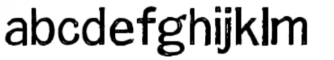 Franklin Gothic Hand Light Regular Font LOWERCASE
