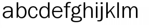 Franklin Gothic Light Font LOWERCASE