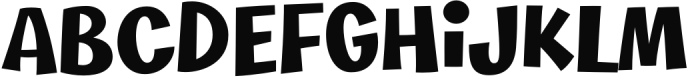 Friday Freak PB Regular Font UPPERCASE